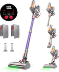 Cordless Vacuum Cleaner 45Kpa Stick Vac - 120 Min Dual Battery