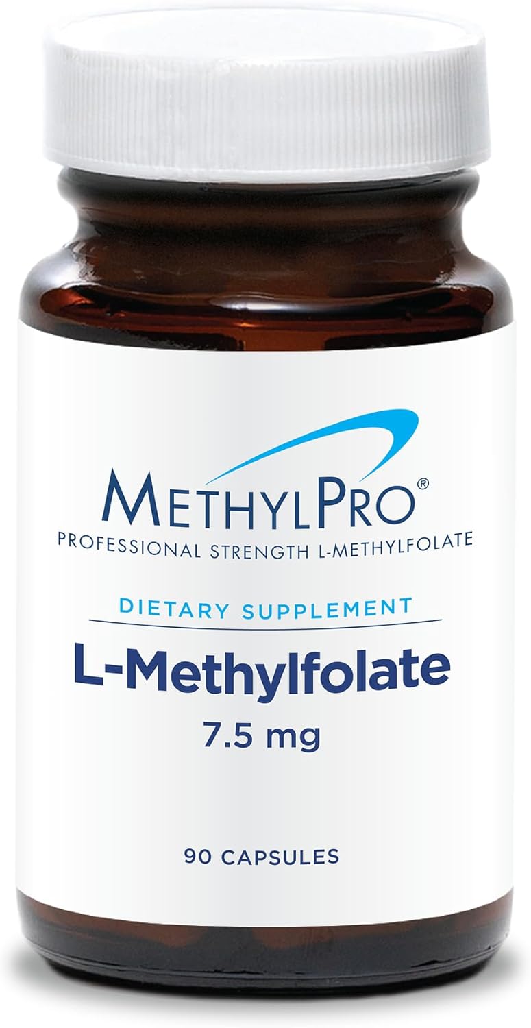 MethylPro L-Methylfolate 7.5 mg for Brain Health and Focus