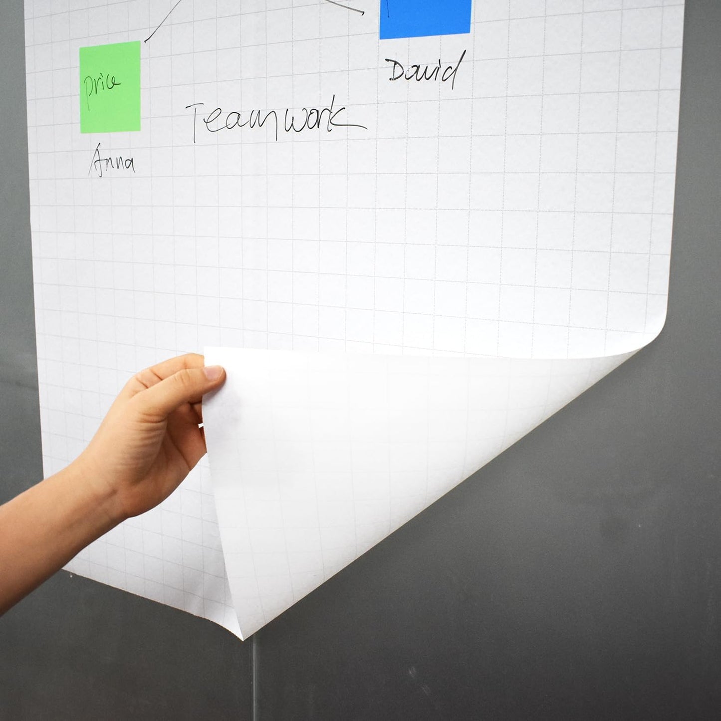 15 Pack Static Dry Erase Sheets for Versatile Wall Use