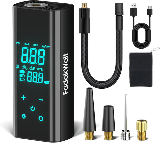 Fast 150 PSI Tire Inflator - Pump Anytime, Anywhere!