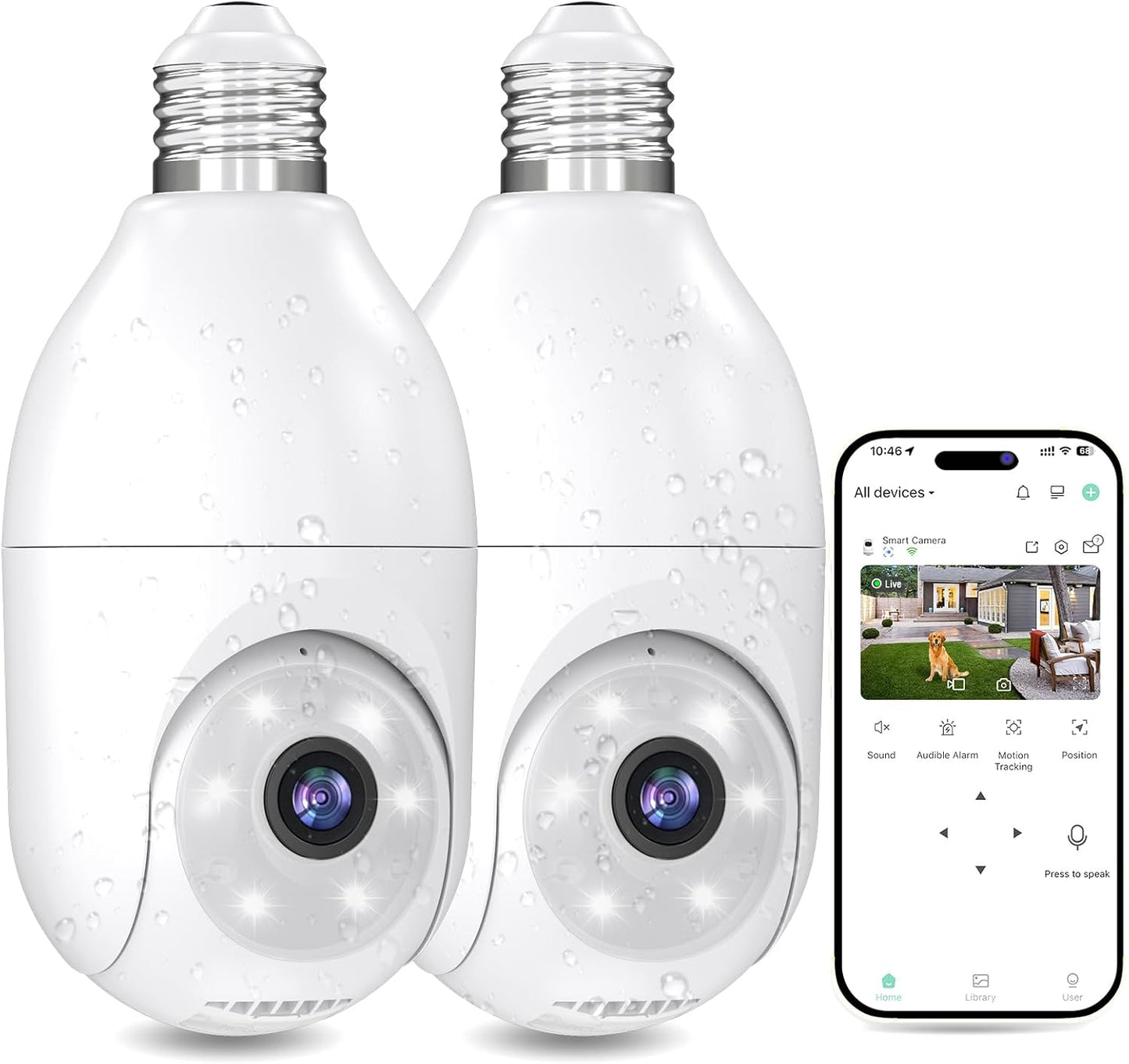 360 Panoramic Security Camera Bulb by OFYOO