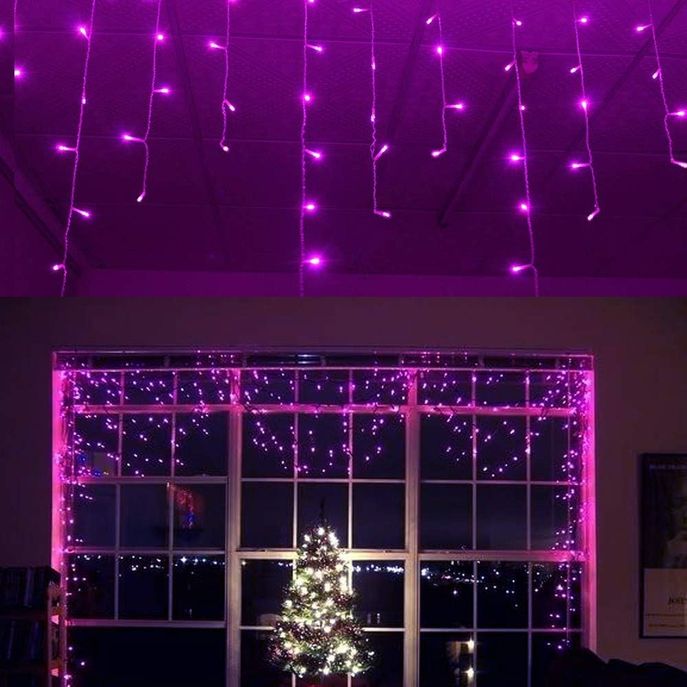 13ft Memory Controller Icicle Lights for Halloween, Patio & More!