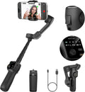 3-axis Gimbal Stabilizer with 7.8ft Extension Rod - Stable Vlogging