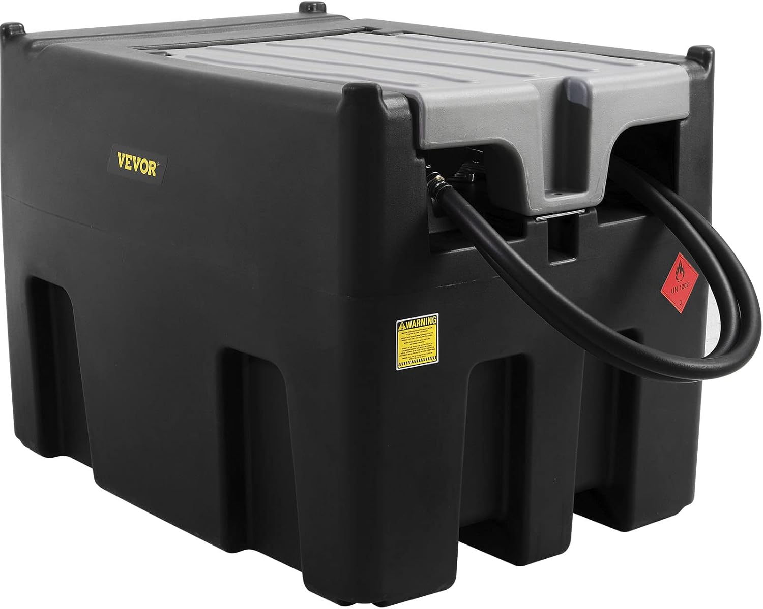 VEVOR Portable Diesel Fuel Tank with 12V Electric Transfer Pump
