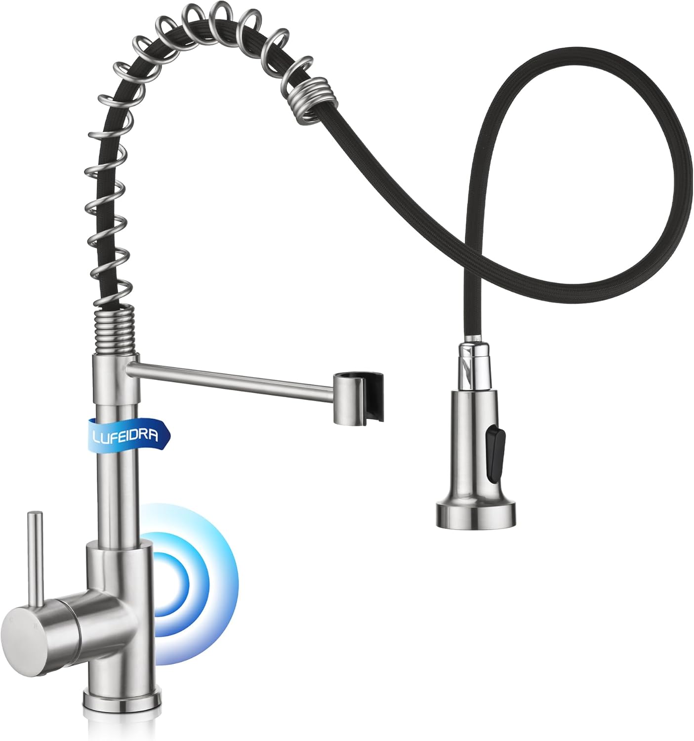 LUFEIDRA Touchless Kitchen Faucet with Pull Down Sprayer Features