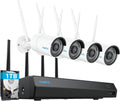 REOLINK 5MP Security Camera System - Dual-Band Wi-Fi NVR