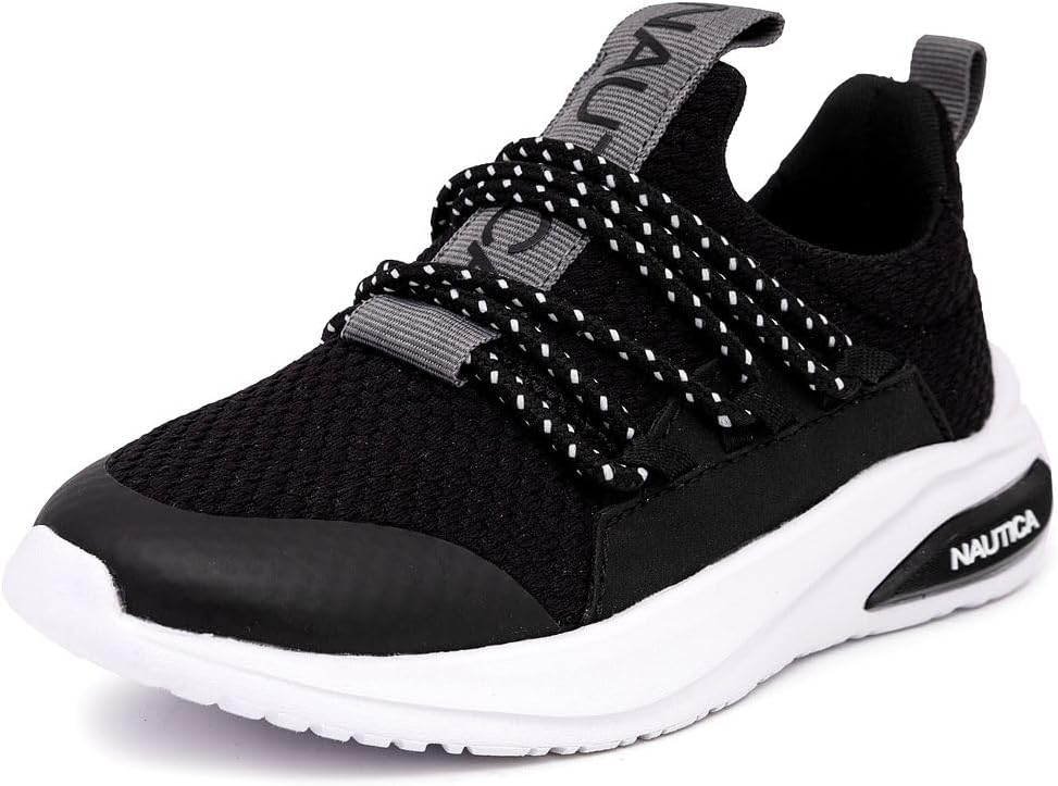 Nautica Kids Athletic Slip-On Sneakers for Active Boys and Girls
