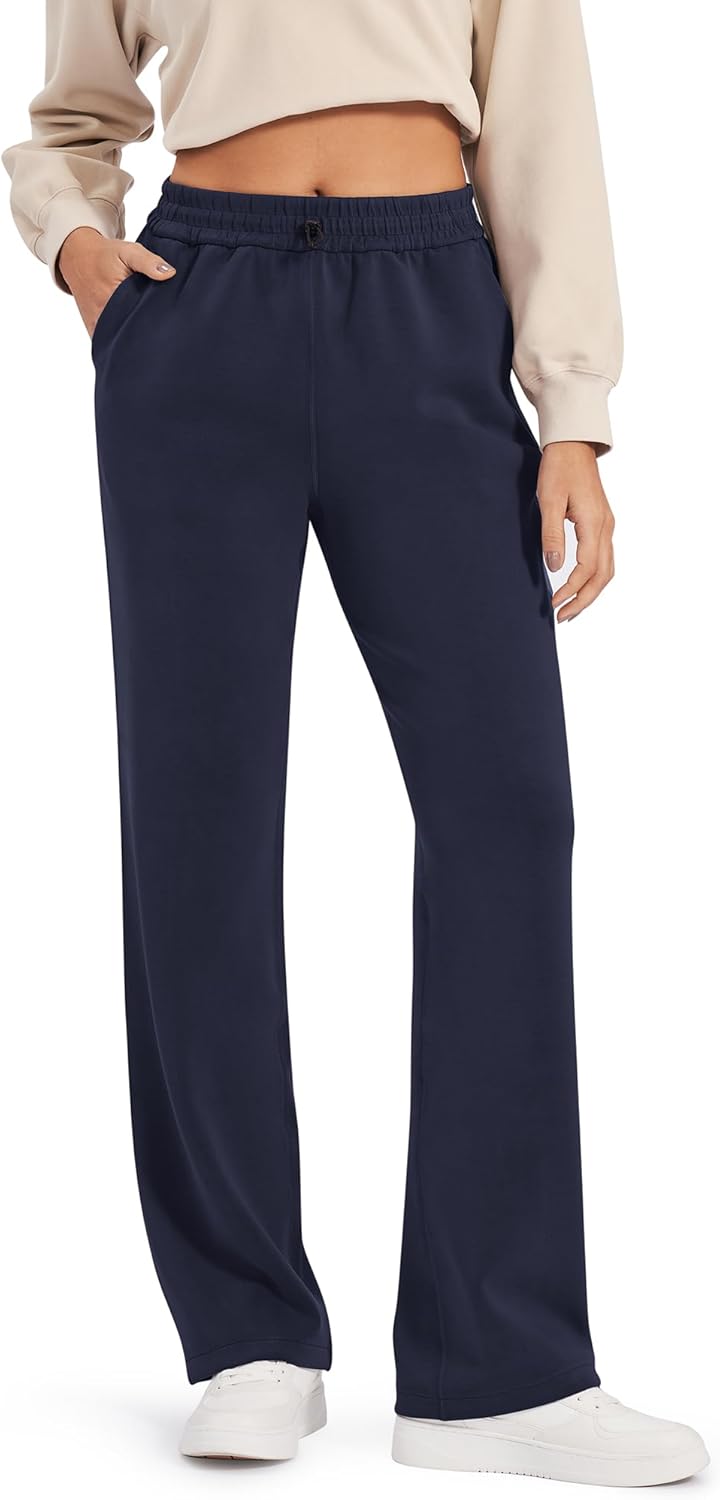 G4Free Smoofit Modal Soft Wide Leg Sweatpants for Comfort