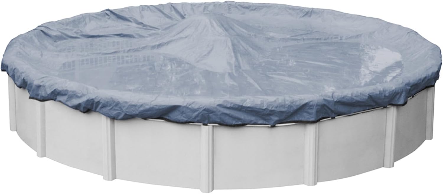 Robelle 21 ft Commercial Blue Winter Pool Cover for Above Ground