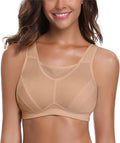 Wingslove Women's High Impact Sports Bra Full Coverage - Wirefree
