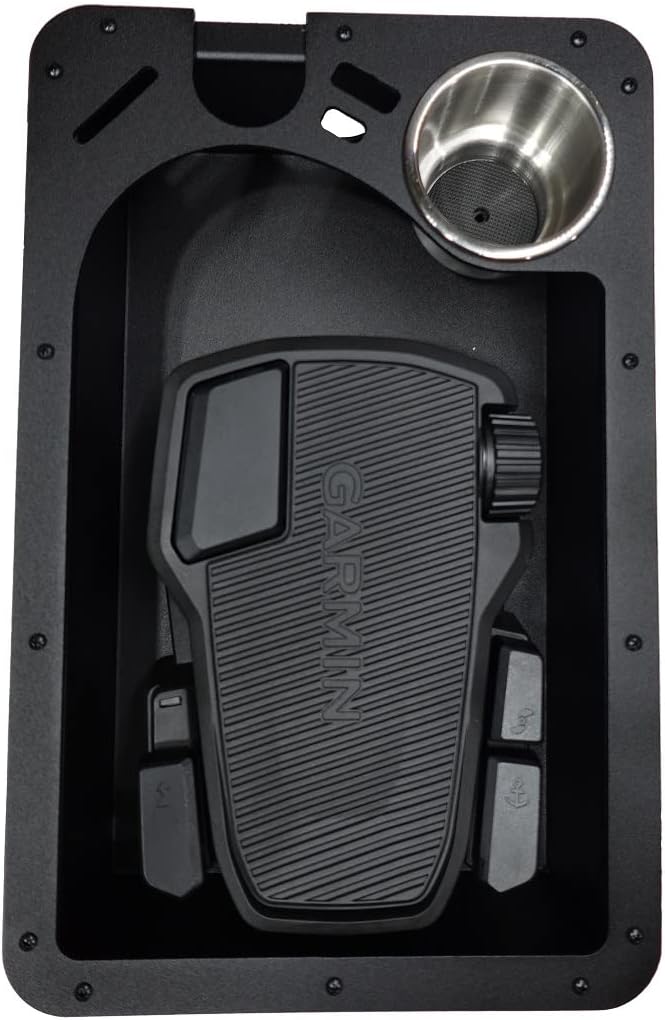 Baldwin Iron Works Recessed Trolling Motor Tray for Garmin Force