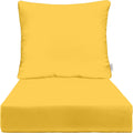 Sunbrella 24 x 24 Deep Seating Cushion Set - Canvas Sunflower Yellow