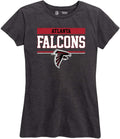 Atlanta Falcons Womens Relaxed Fit T-Shirt - Comfortable Gameday Tee