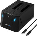 Sabrent Dual Bay Docking Station | Offline Cloning | Up to 5Gbps