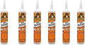 Gorilla White 100% Silicone Sealant Caulk 10oz Cartridge - Waterproof