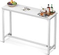 ODK 55 Inch Bar Table - Sturdy Modern High Top for Small Spaces