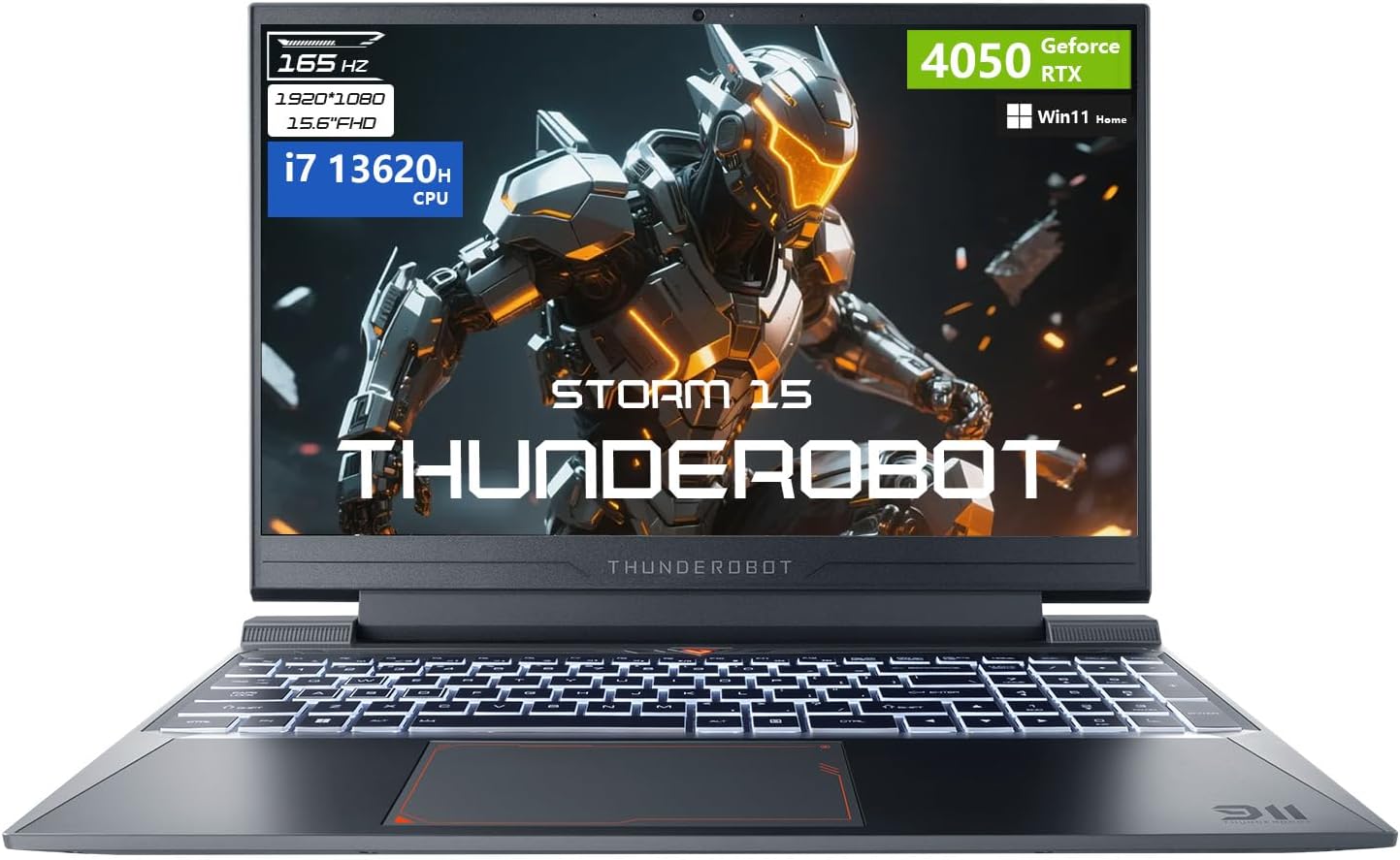 Thunderobot Storm 15 Gaming Laptop with Core i7 and RTX 4050