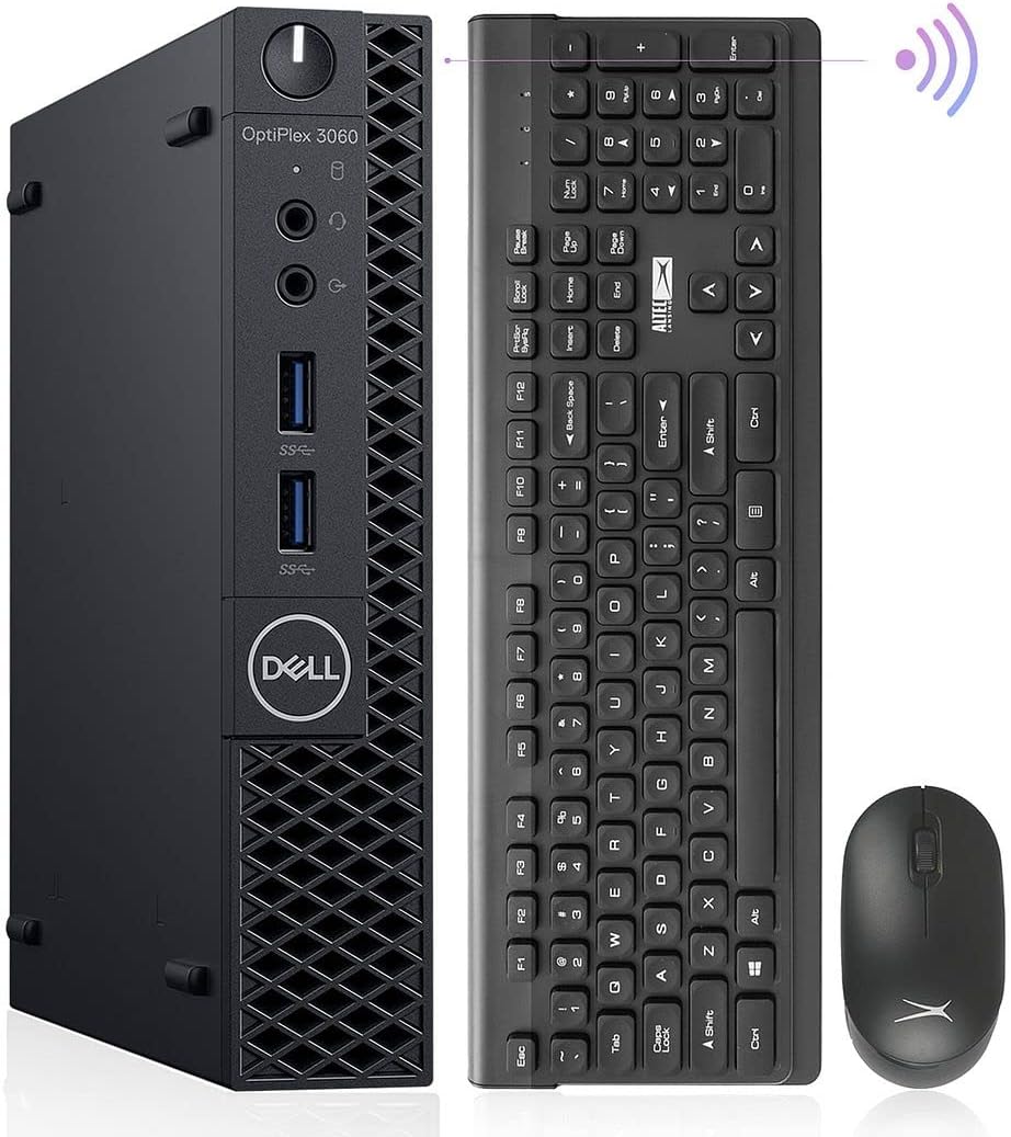 Renewed Dell Mini PC: Windows 11, i7-8700T, 32GB RAM, 512GB SSD