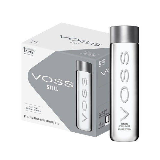 VOSS Premium Natural Water - Iconic Design - 12 Pack