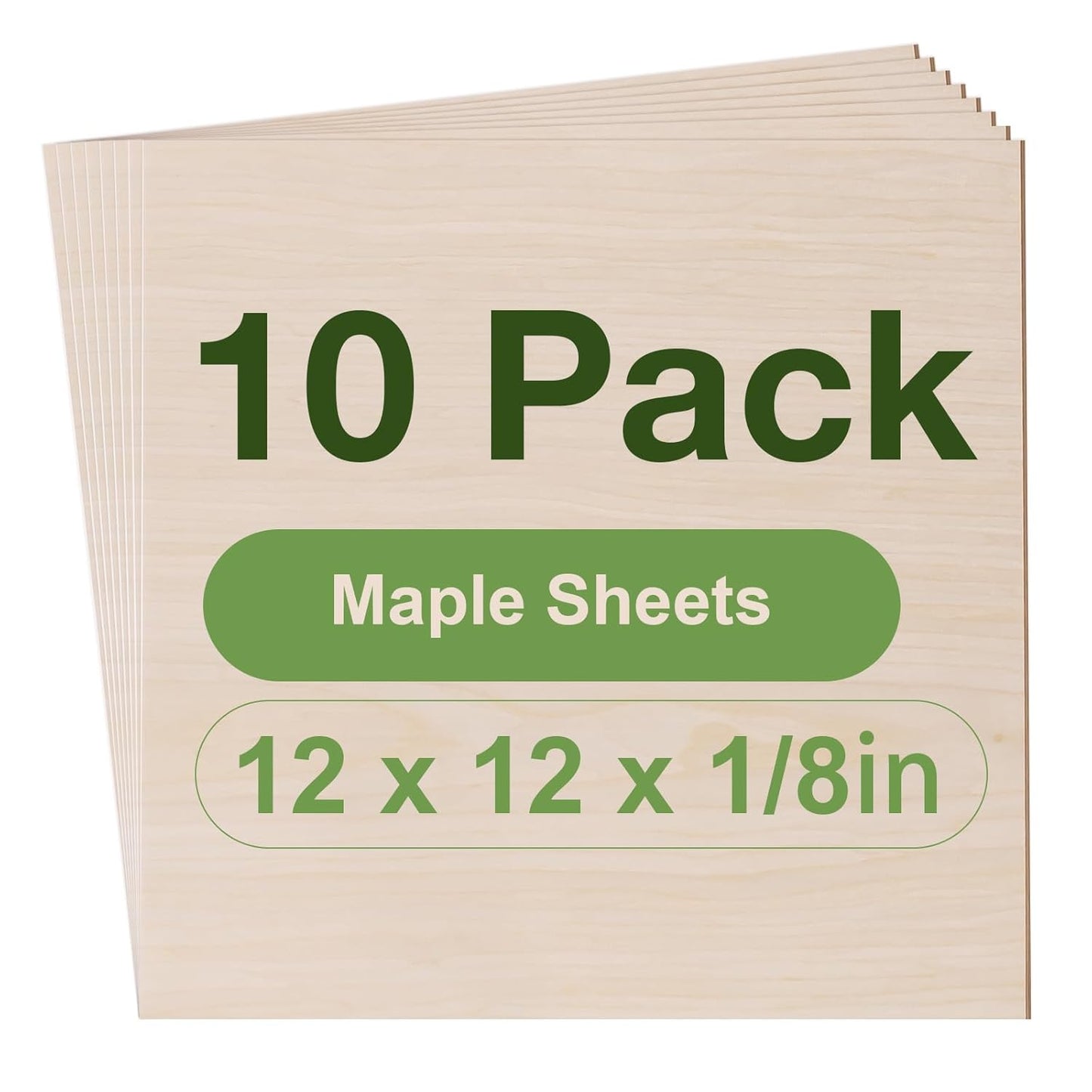 Maple Plywood Sheets for Laser Cutting and DIY Craft Projects