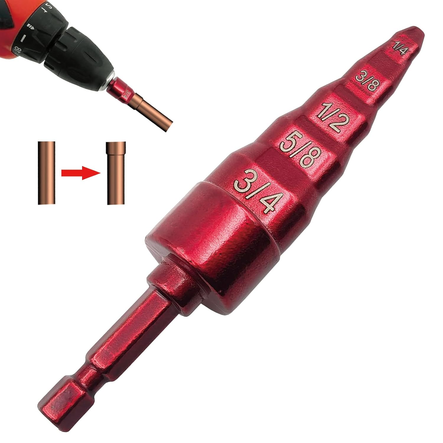 5-in-1 HVAC Copper Pipe Expander Set - Azxhilarate