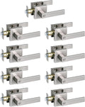 Bed/Bath Room Door Lever for Privacy - Satin Nickel Lever