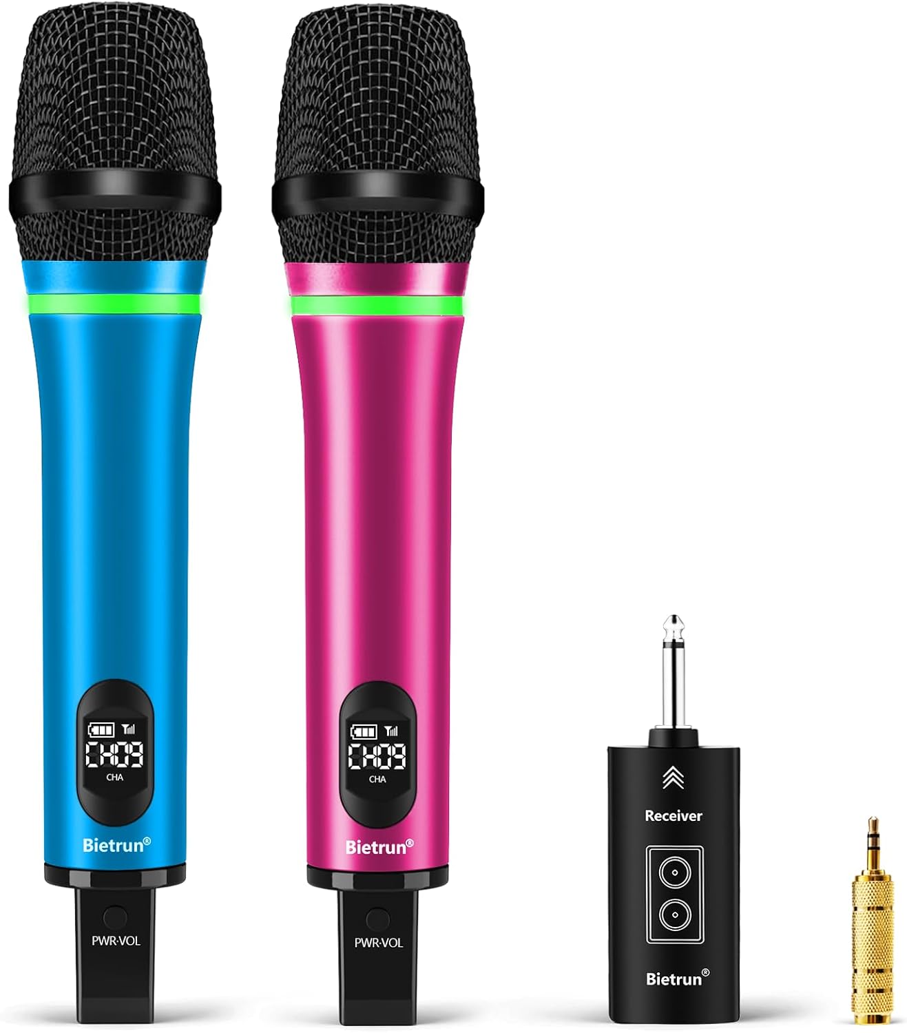Bietrun Rechargeable Wireless Microphone for PA Systems