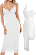 Flaunt Your Curves: Popilush Lace Maxi Dress