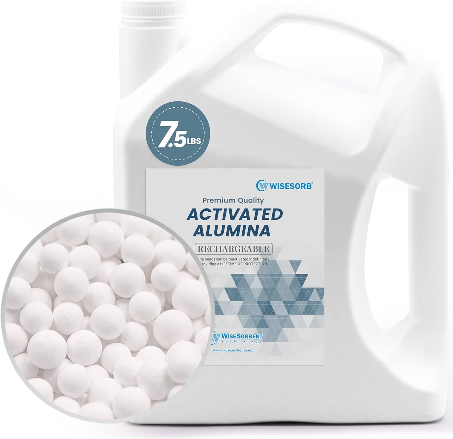 7.5 LBS Activated Alumina Desiccant for Filament Drying