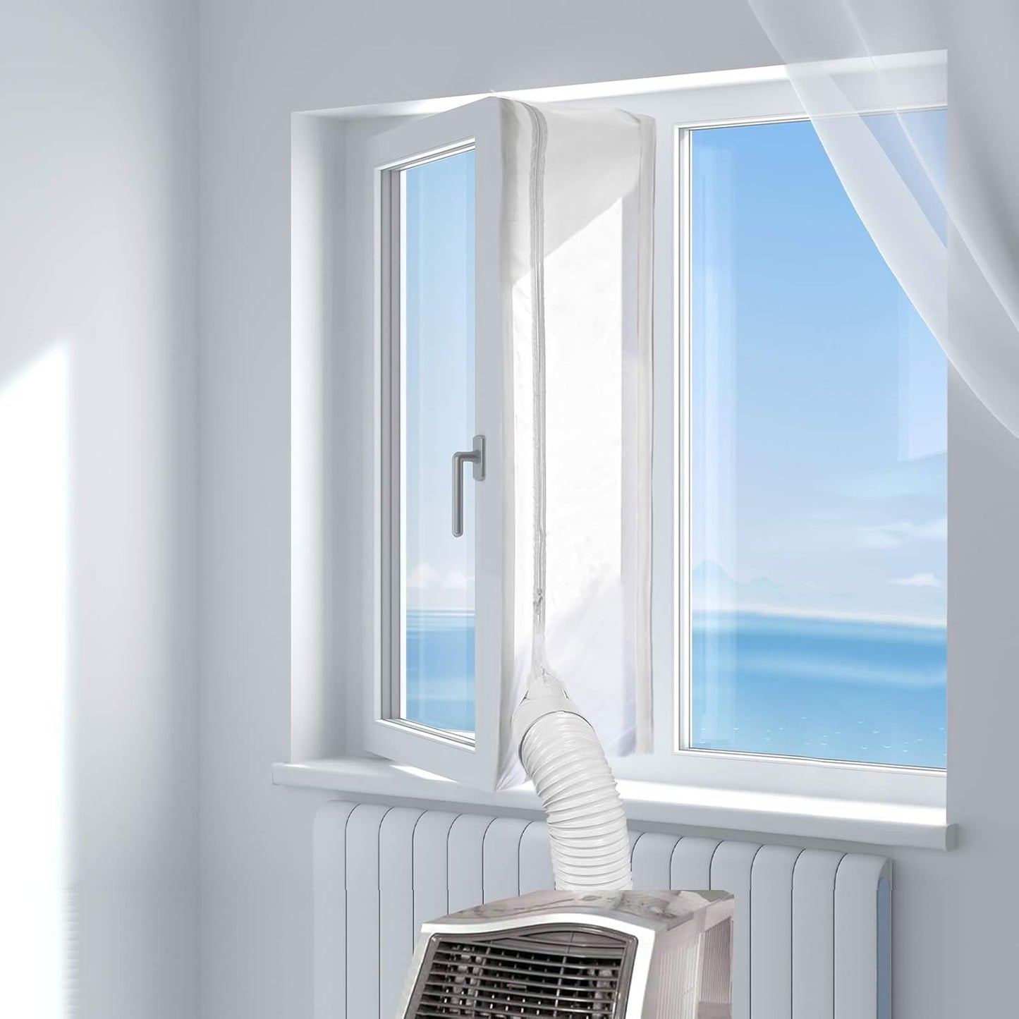 HOOMEE 157 Zip Seal - Easy Install, Air Exchange Guards