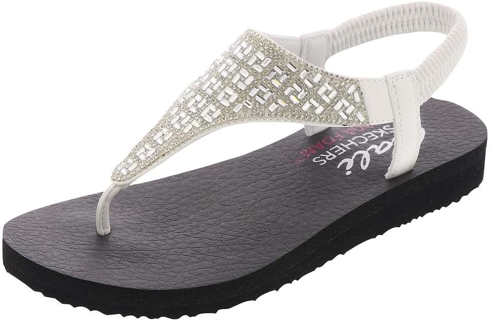 Skechers Women's Meditation Sweet Rock Casual Thong Sandal Review