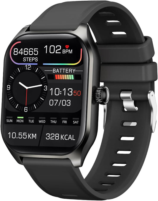 Smart Watch: Answer Calls, Fitness Tracker, Waterproof - TAIHOM