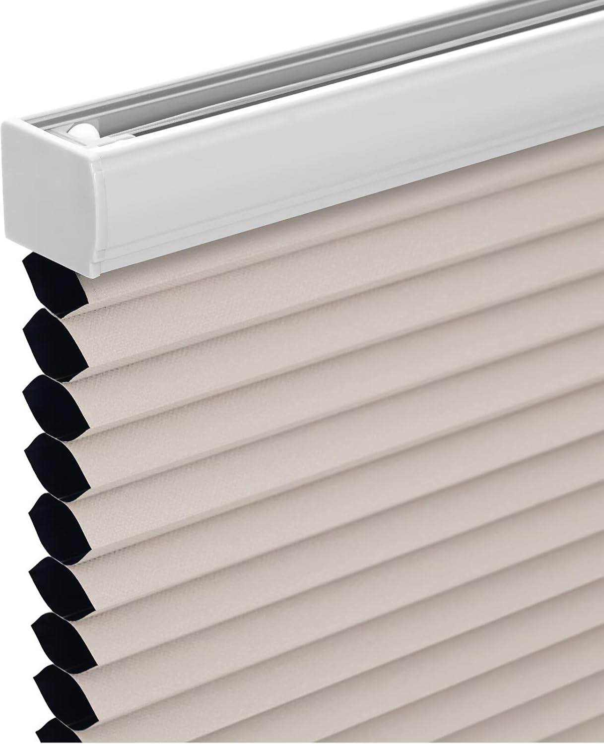 Cordless Cellular Shades for Windows - Blackout Honeycomb Blinds