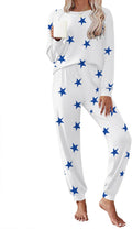 Women's Long Sleeve Pajama Set by Ekouaer for Nighttime Comfort