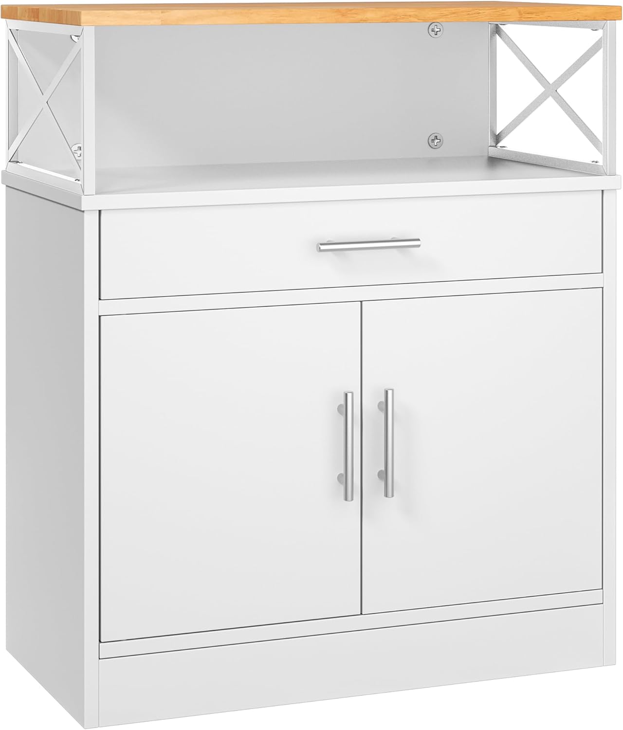Shintenchi Kitchen Buffet Cabinet with Adjustable Shelf for Storage