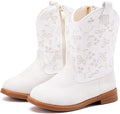 Toddler Girls Pointed Toe Cowgirl Boots for All-Day Comfort