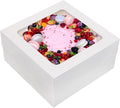 Moretoes 30pcs 12x12x6 Cake Boxes with Window - Bake & Gift Ready