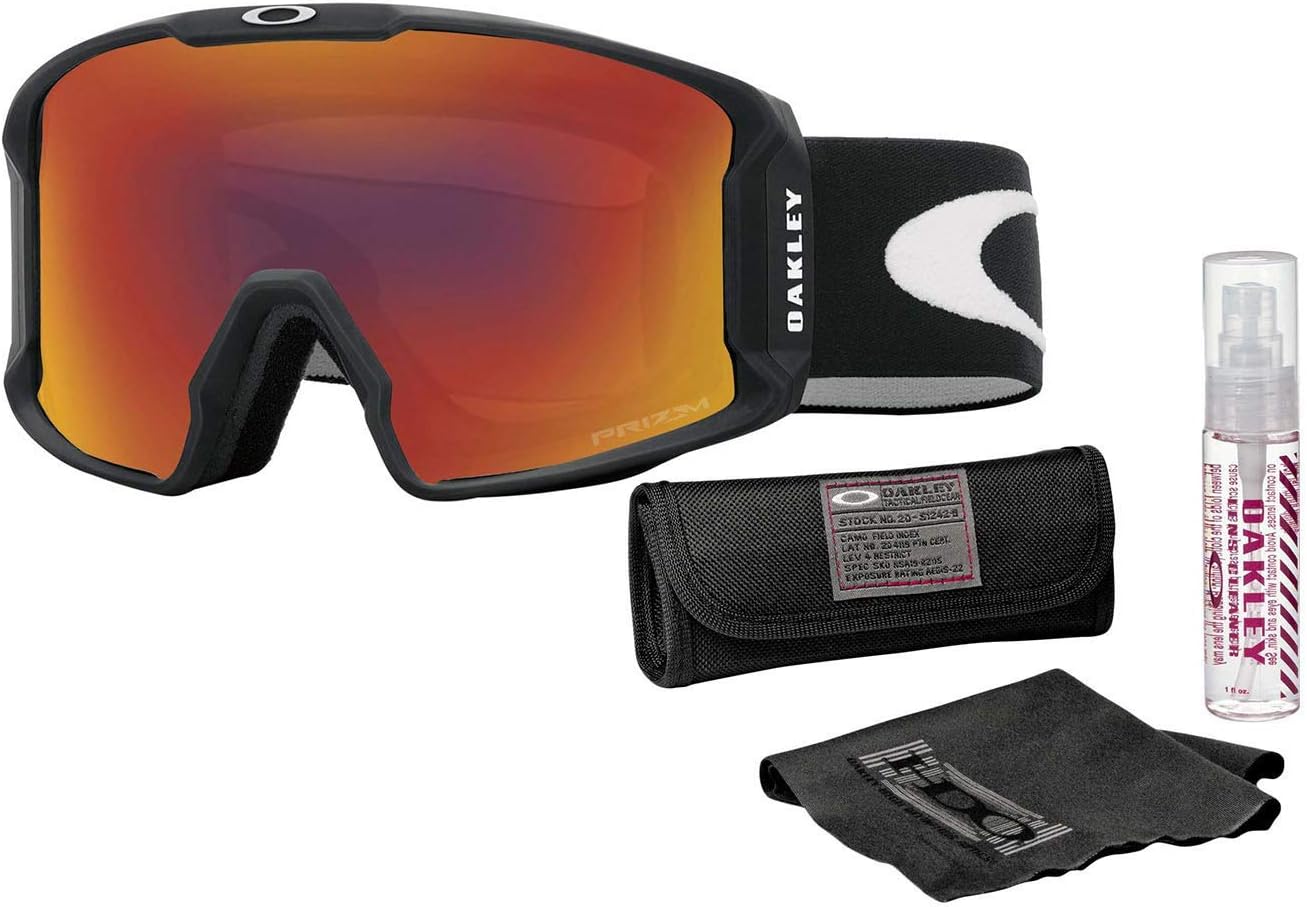 Oakley Line Miner Snow Goggle: Enhanced Visibility Bundle