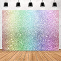 Colorful Rainbow Backdrop 10x7ft - Kids Birthday Photo Background