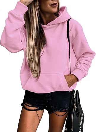 SHEWIN Women's Casual Hoodies Lightweight Pullover Tops Review