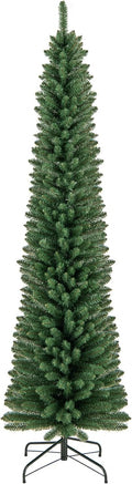Pencil Christmas Tree 7FT Slim Artificial Tree - Space-Saving Memory