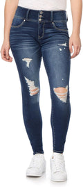 WallFlower Sassy Skinny High-Rise Insta Soft Juniors Jeans Clothing