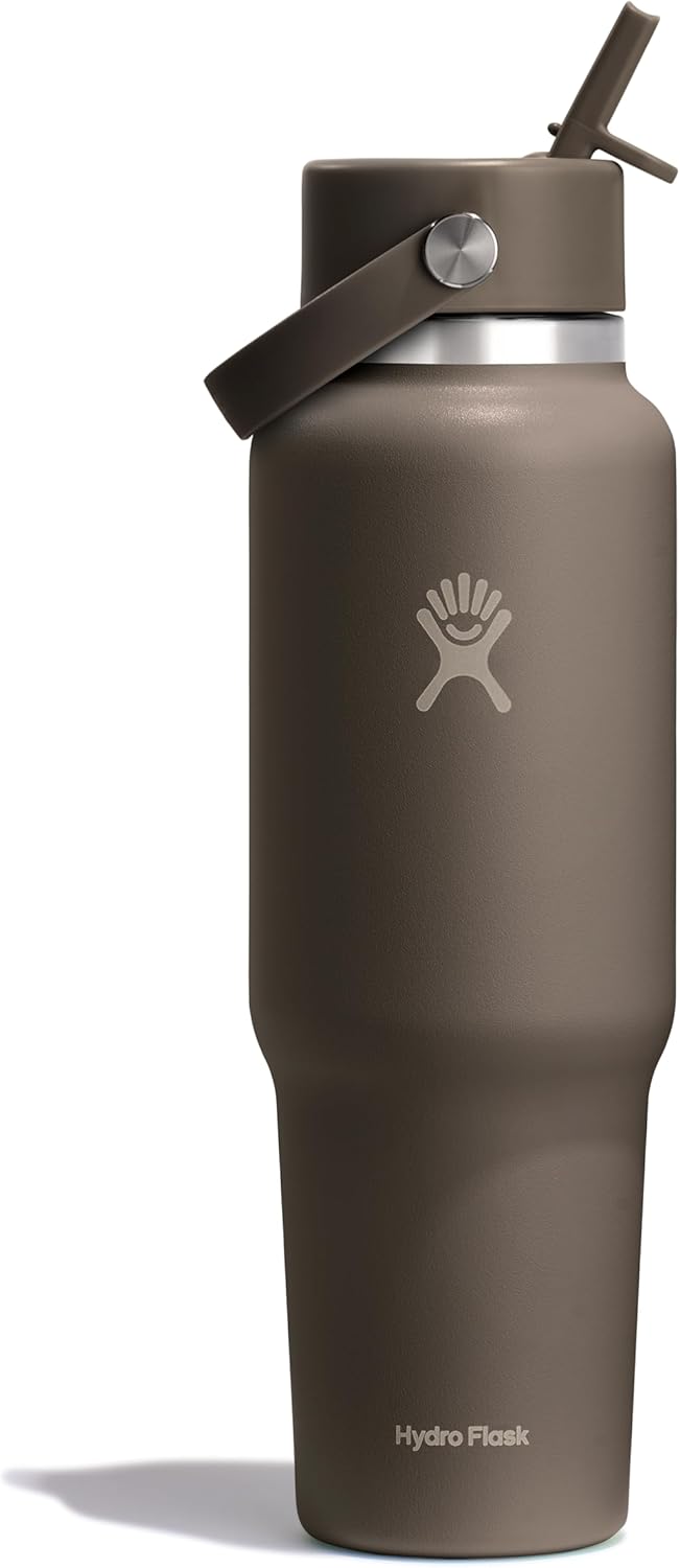 Hydro Flask Travel Water Bottle - Insulated 40 Oz Sandpiper