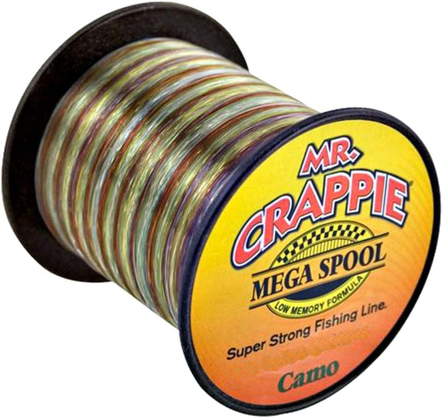 Lew's Mr. Crappie Mega Spool Mono Line - Low Memory