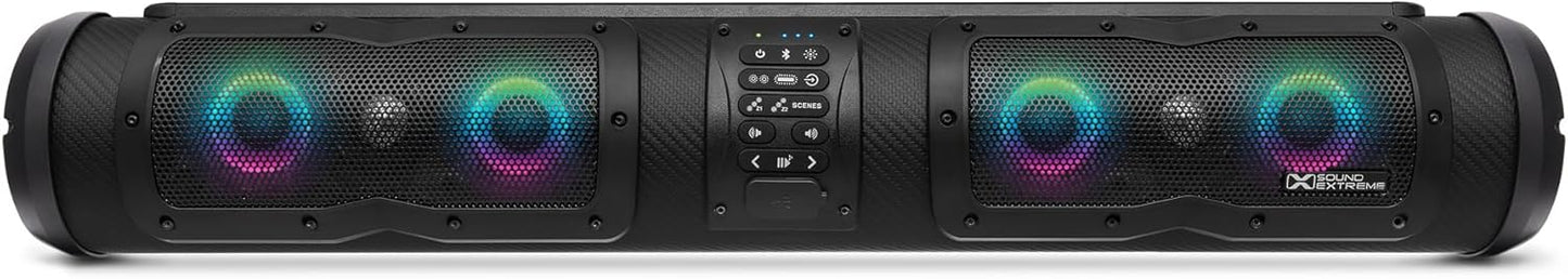 ECOXGEAR SE28R 500-Watt Amplified Bluetooth Soundbar for Powersports