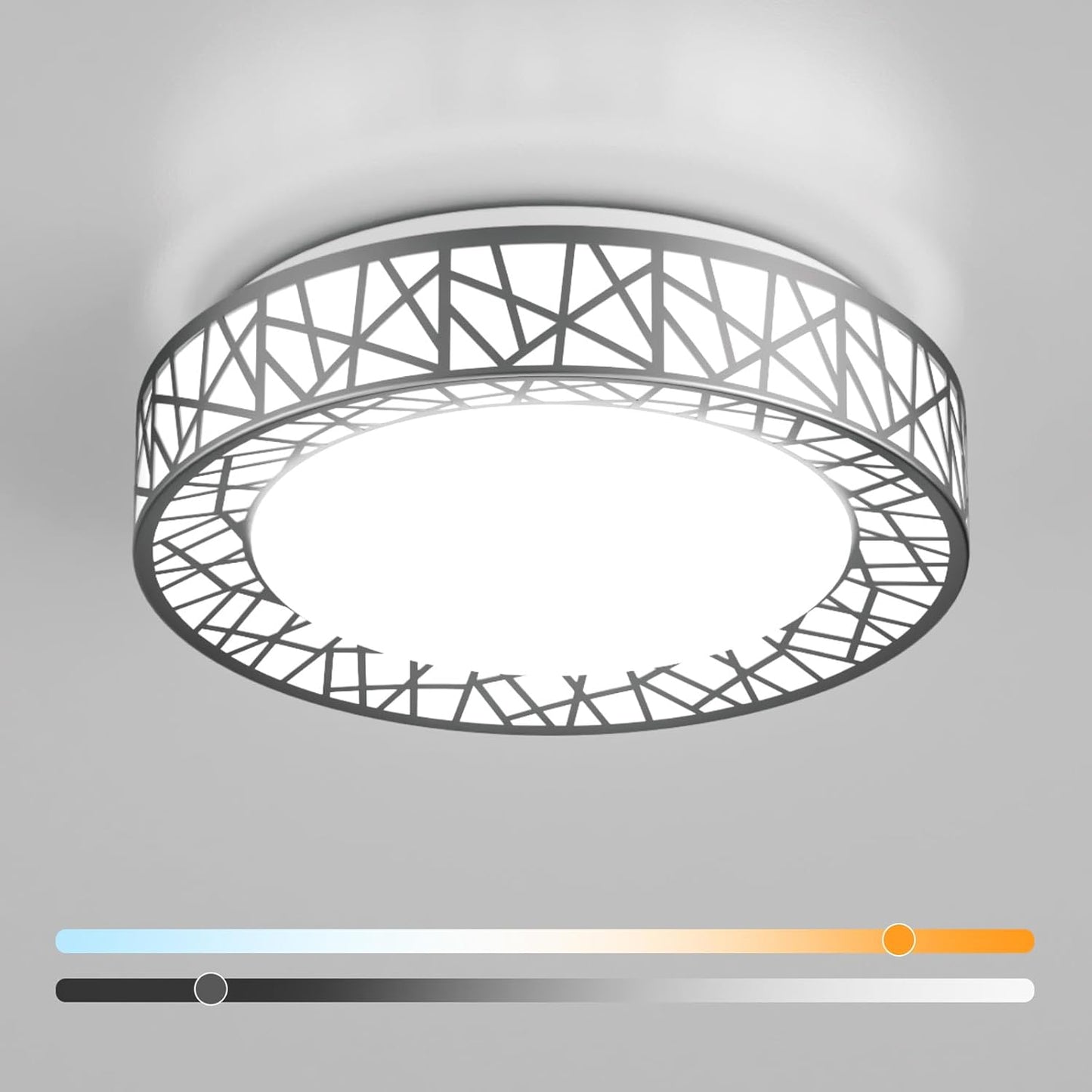 12 Inch Flush Mount Ceiling Light Fixture for Modern Spaces