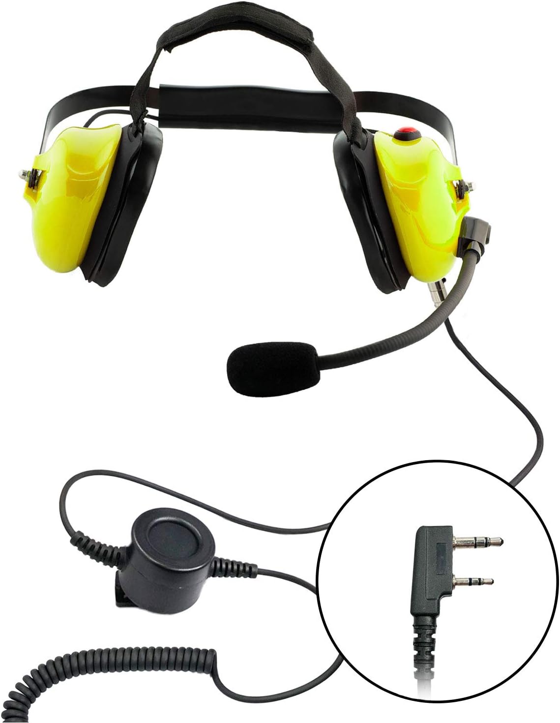 PROMAXPOWER Heavy Duty Noise Cancelling Dual Muff Headset Review