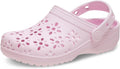 Crocs Kids Classic Floral Design Clogs - Comfortable, Easy On/Off