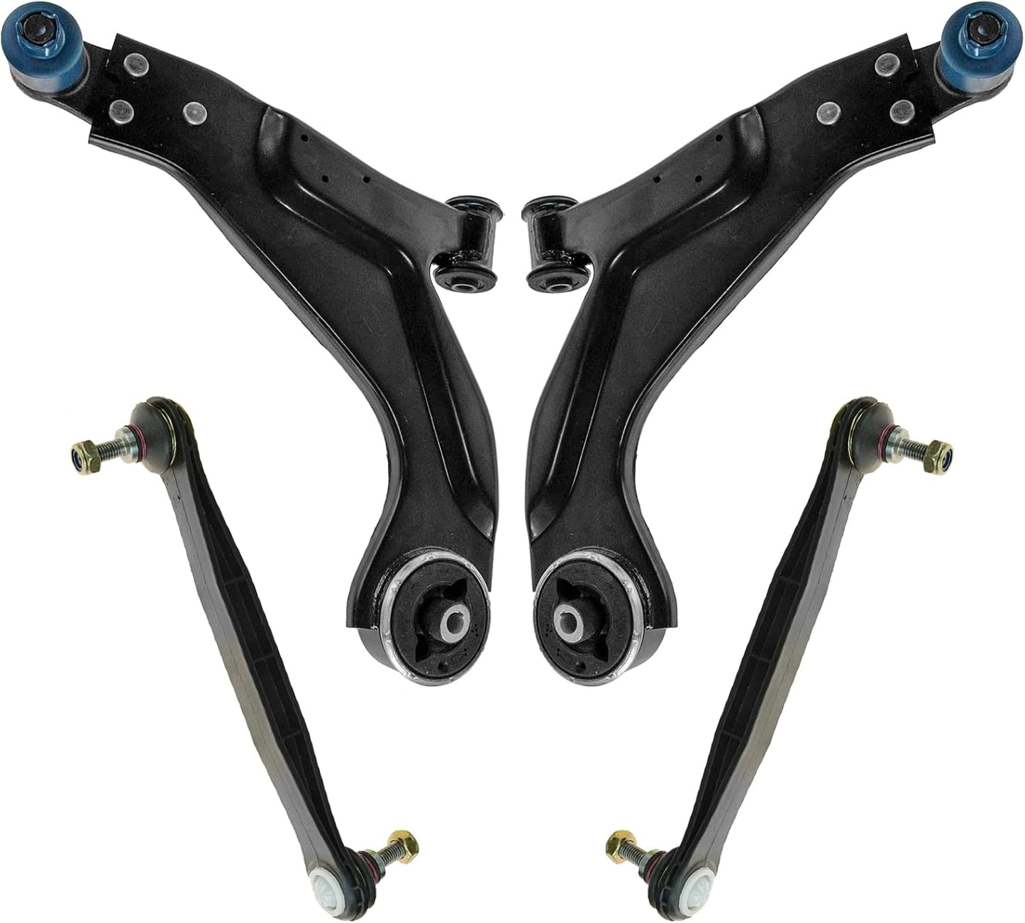 TRQ Front Suspension Kit Control Arm for Jaguar X-Type 2002-2008