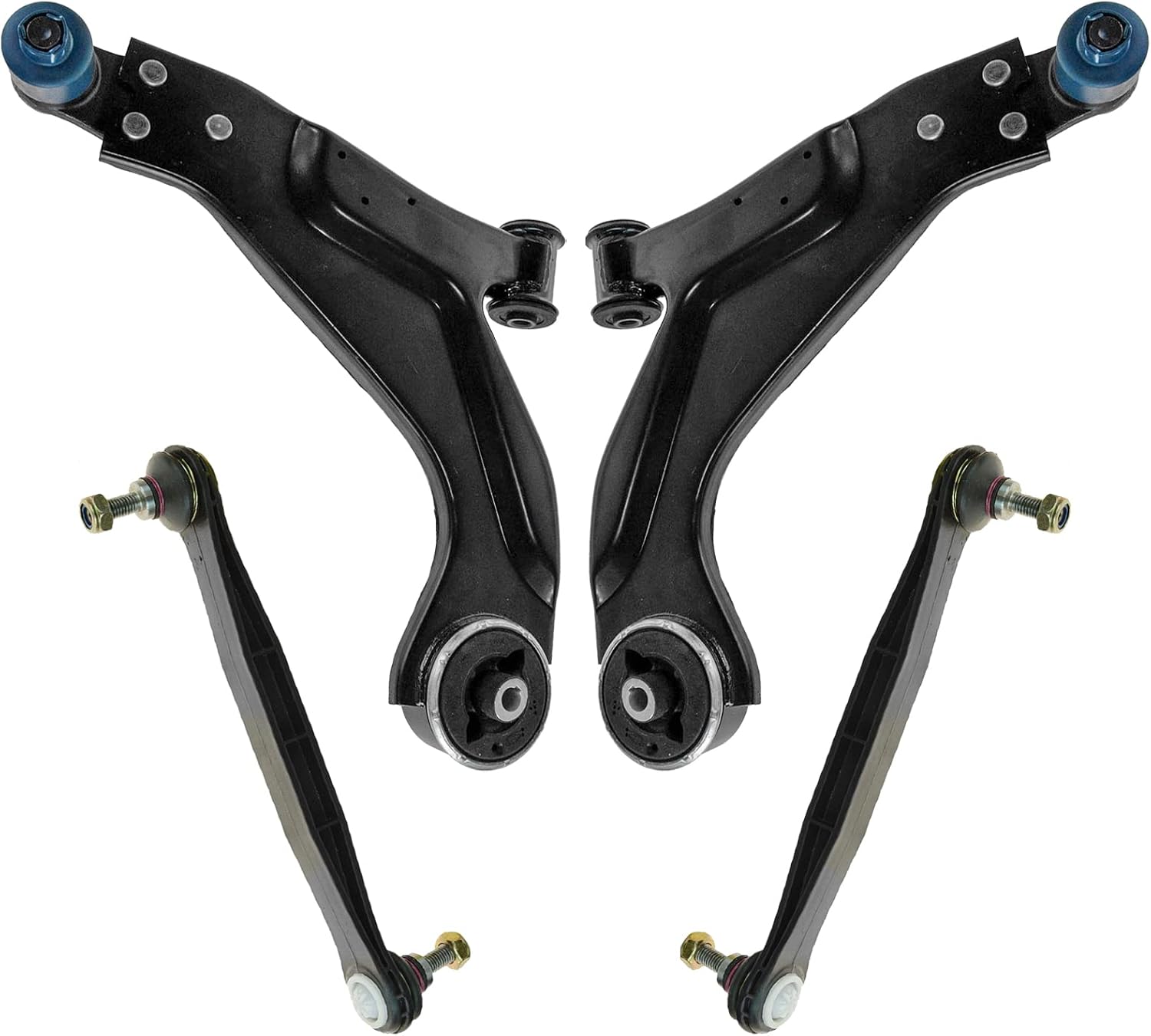 TRQ Front Suspension Kit Control Arm for Jaguar X-Type 2002-2008